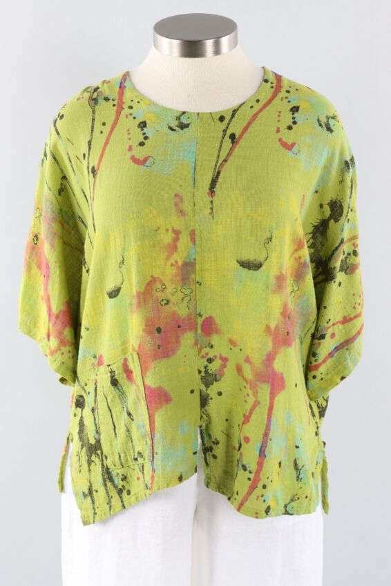 Flutter Paint Top - Kiwi