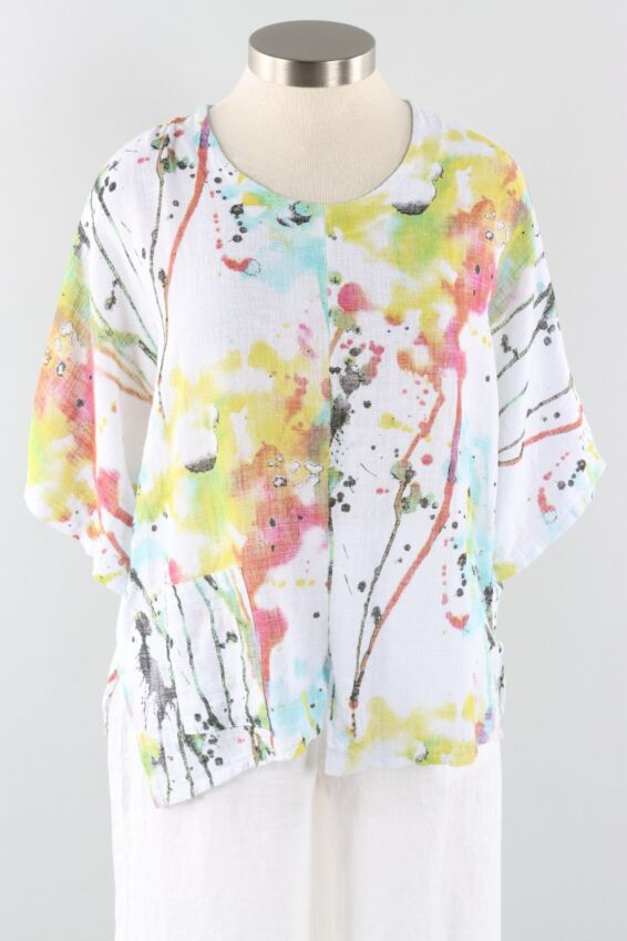 Flutter Paint Top - White