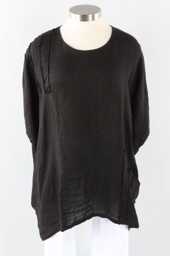 Patch Tunic - Black