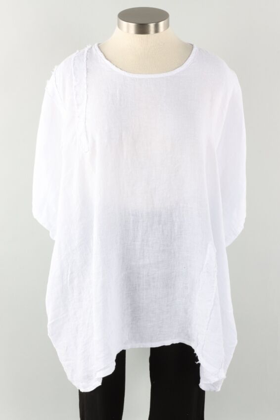 Patch Tunic - White