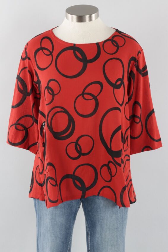 El Blouse - Red Ring Ring