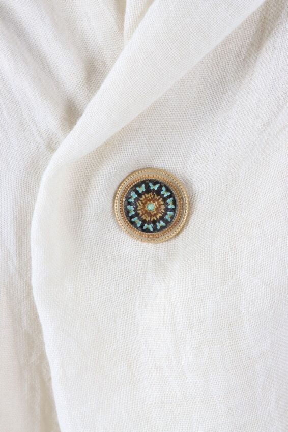 Magnet Pin - Black Sage Mandala