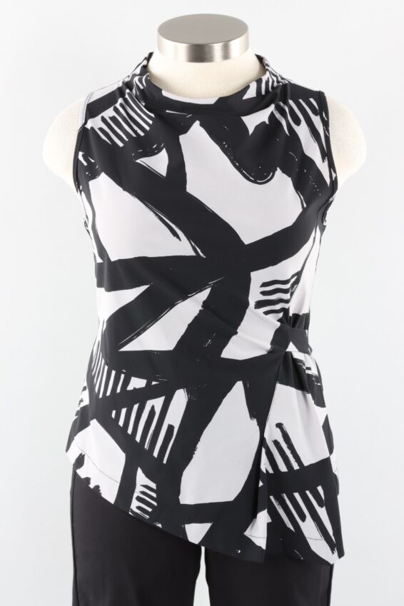 Sicily Top - Gris Ravello Print