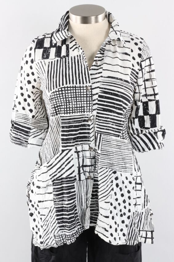 Doris Shirt Plus - Ink