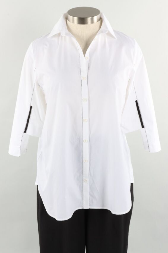 Button Down Shirt - White