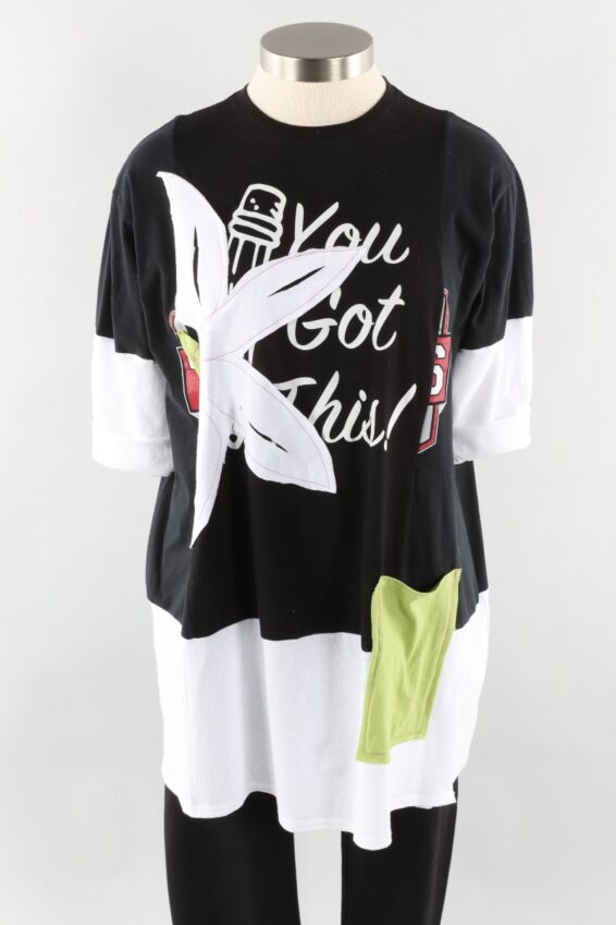 Claudia Tunic - Black & White #3