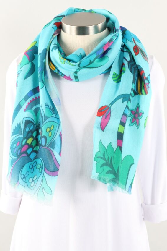 Capetown Scarf - Ferozi