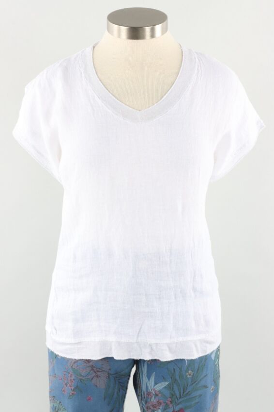 Sparkle Tee - White