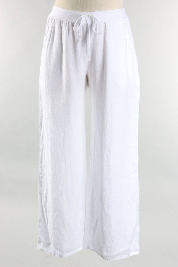 Flat Iron Pant Plus - White