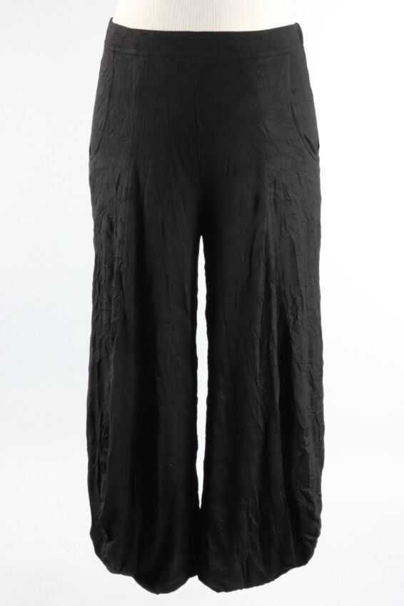 Jade Pant Plus - Black Crinkle