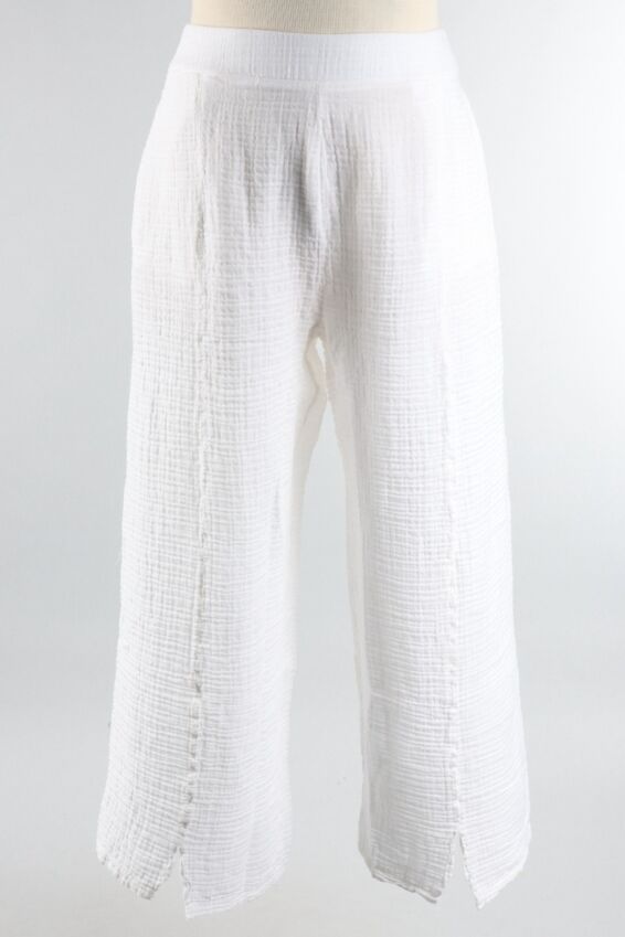 Harmony Pant - White Gauze