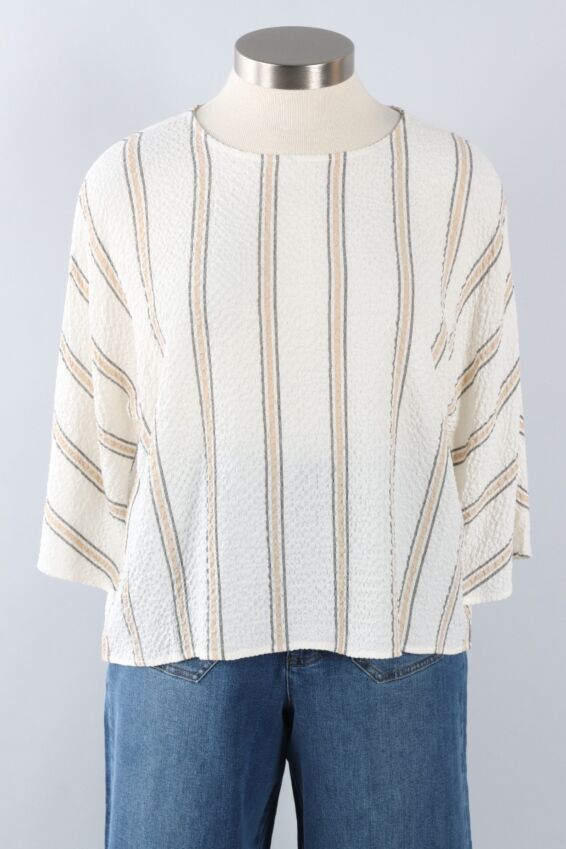 Dolman Sleeve Pullover - Natural 