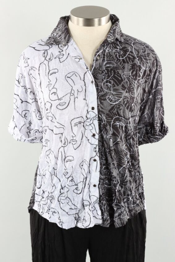 Button Down Top - Face