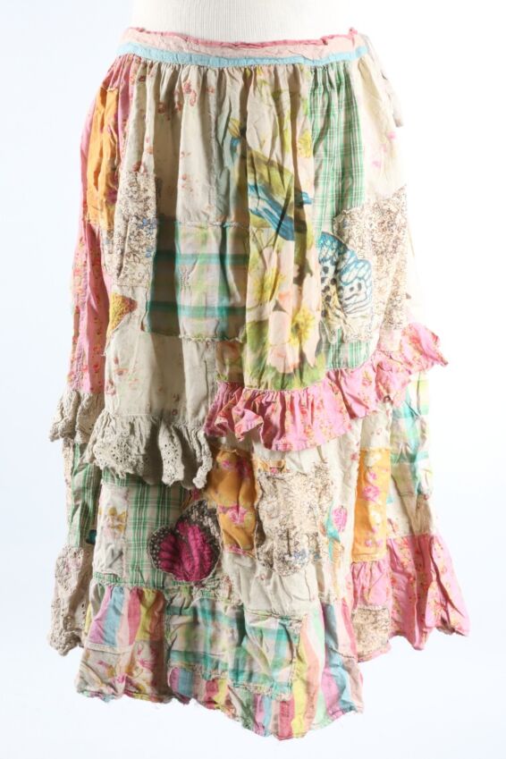 Patchwork Pixie Ruffle Skirt - Butterfly Collection