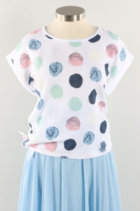 Dot Top - White