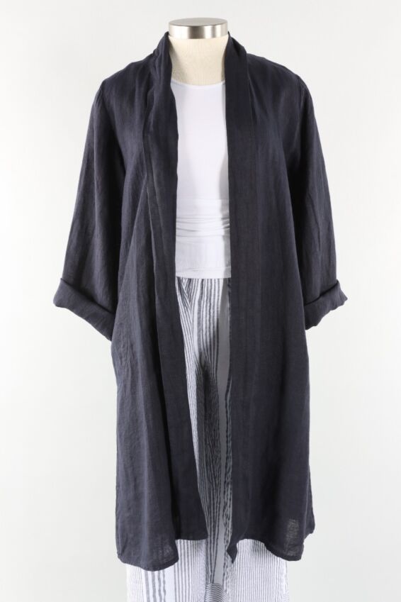 Midi Duster - Navy