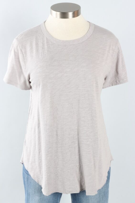 Short Sleeve Crew Tee - Grey 