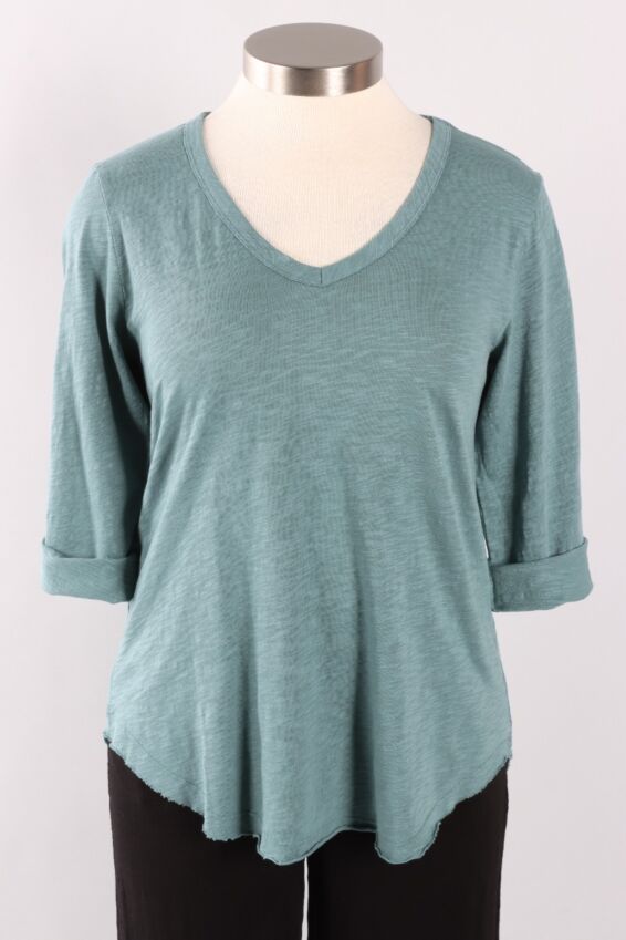 3/4 Sleeve Tee - Teal