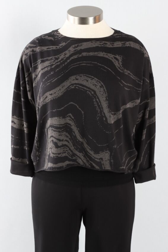 Mini Boxy Tee - Marble