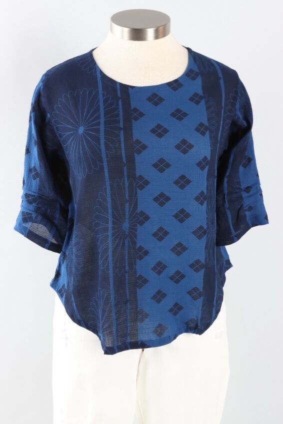 Essential Blouse - Indigo 