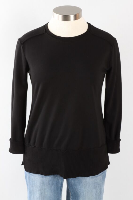 Split Tunic - Black