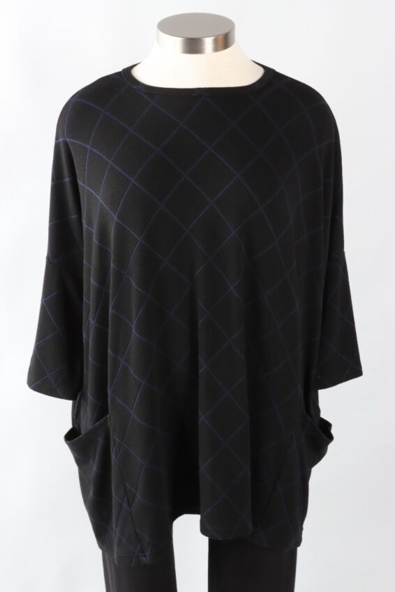 Osize Pullover - Night Diamond