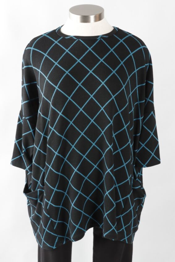 Osize Pullover - Undersea Diamond