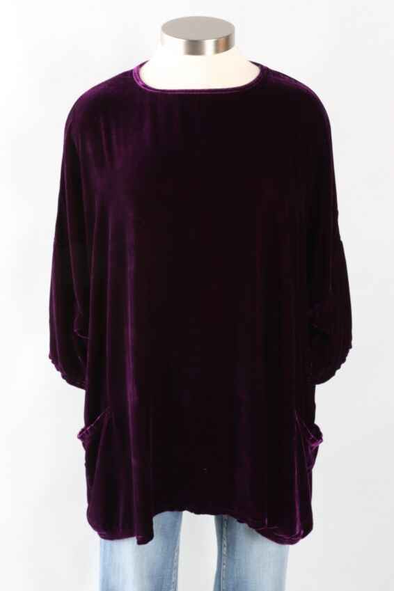Osize Pullover - Mulberry Velvet 