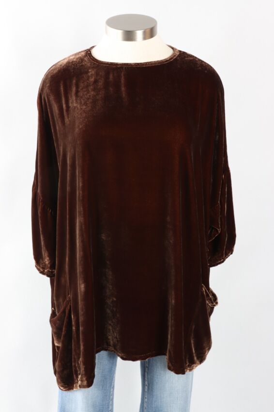 Osize Pullover - Saddle Velvet