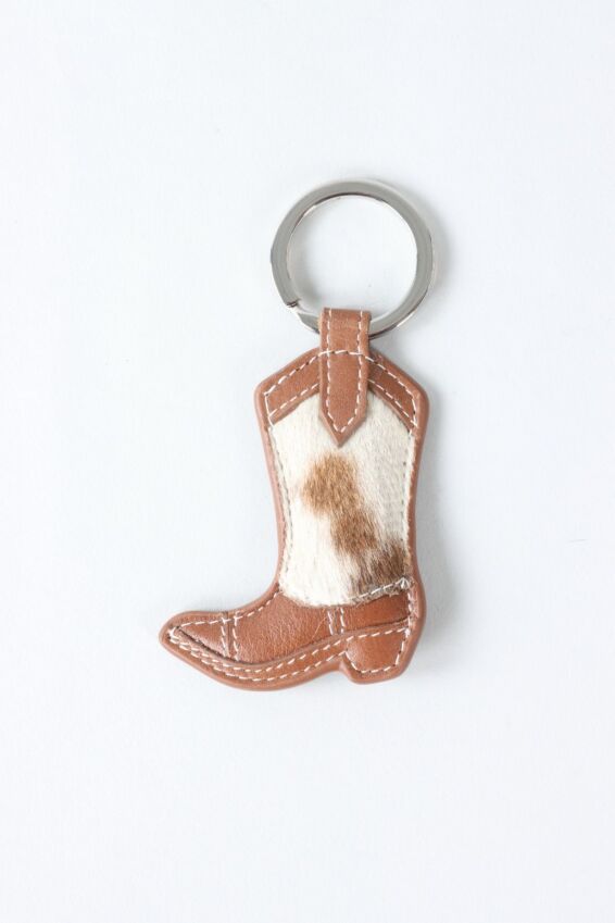 Boot Keychain - Toffee