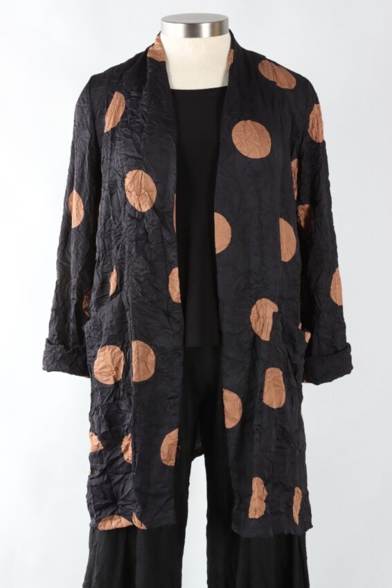 Mid Length Jacket - Circles