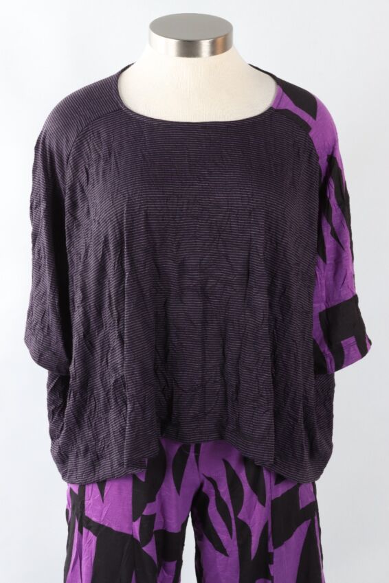 Batwing Top - Violet