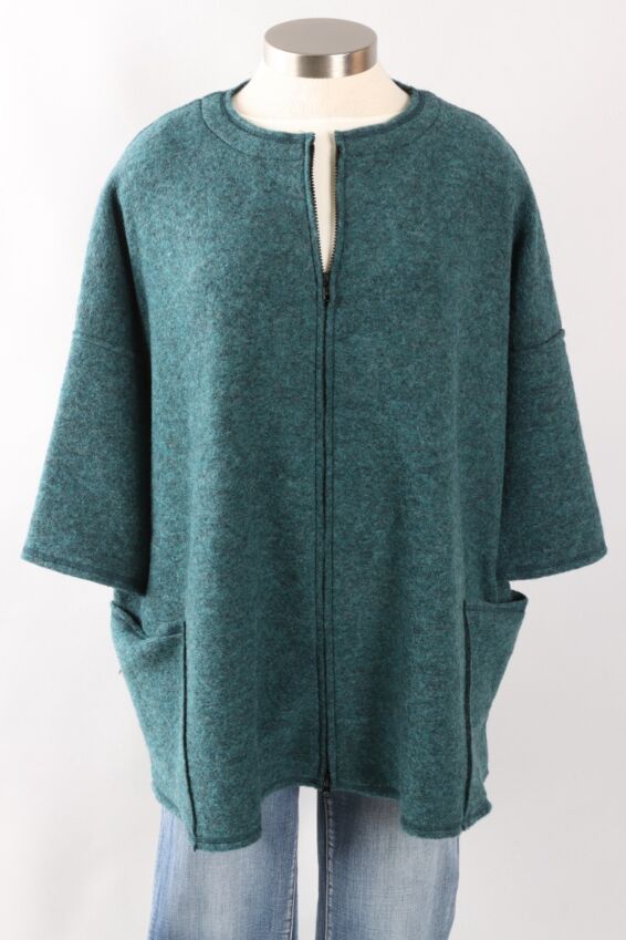 Osize Zip Jacket - Deep 