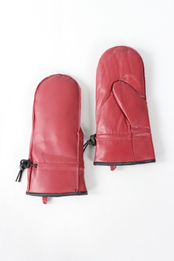 Leather Glitten - Red