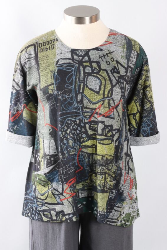 A Line Pullover - Sun City 
