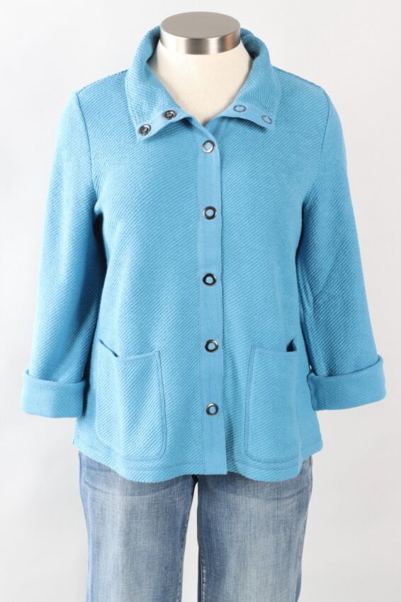 Snappy Jacket - Lapis