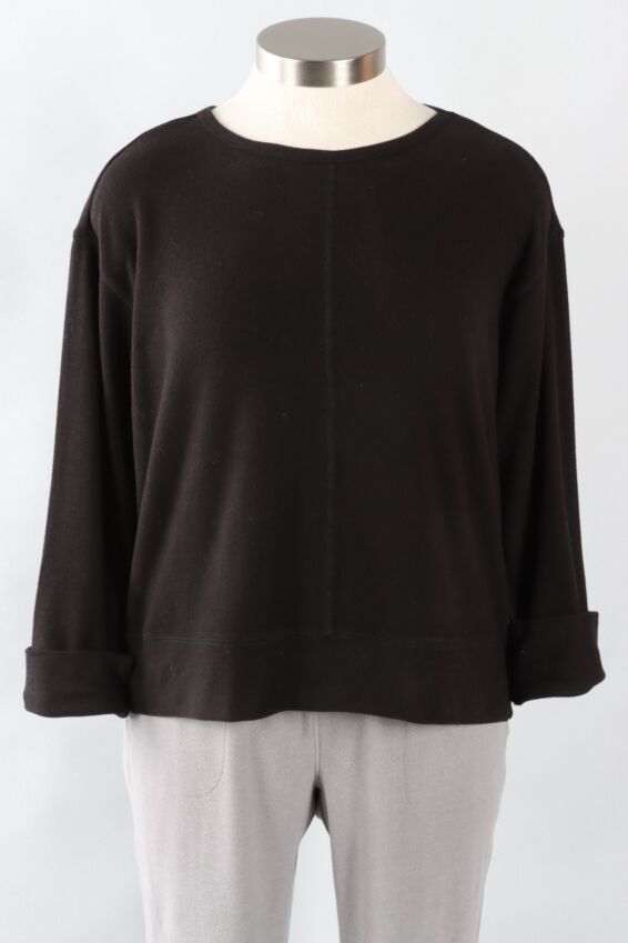 Snuggly Pullover - Black