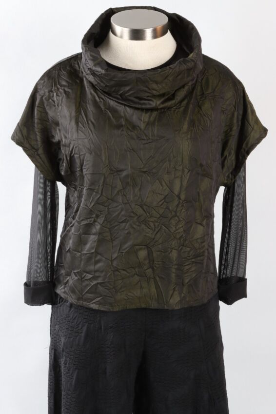 Suki Top Plus - Artichoke