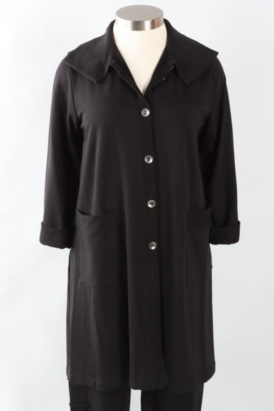 Viola Coat Plus - Black