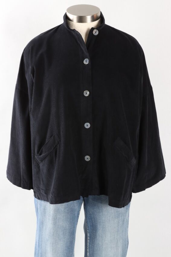 Danuta Jacket - Black Corduroy