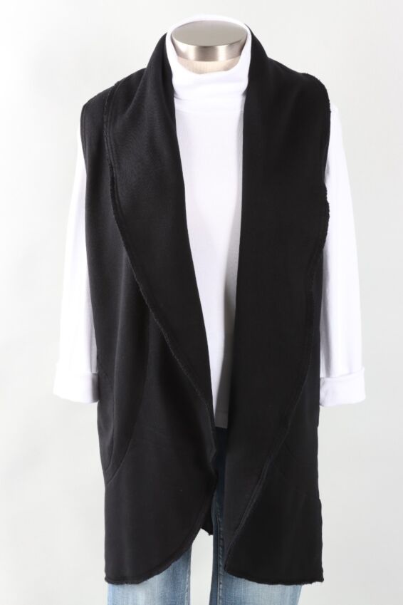 Wrap Vest - Black