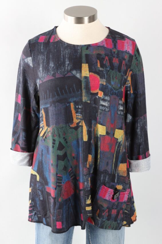 Fleece Pocket Top Plus - Multi