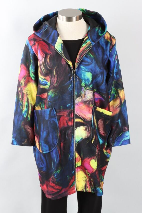 Zip Jacket - Blue Multi