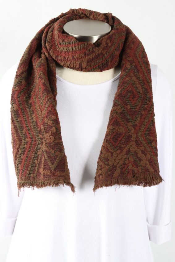 Mixed Media Muffler - Pecan