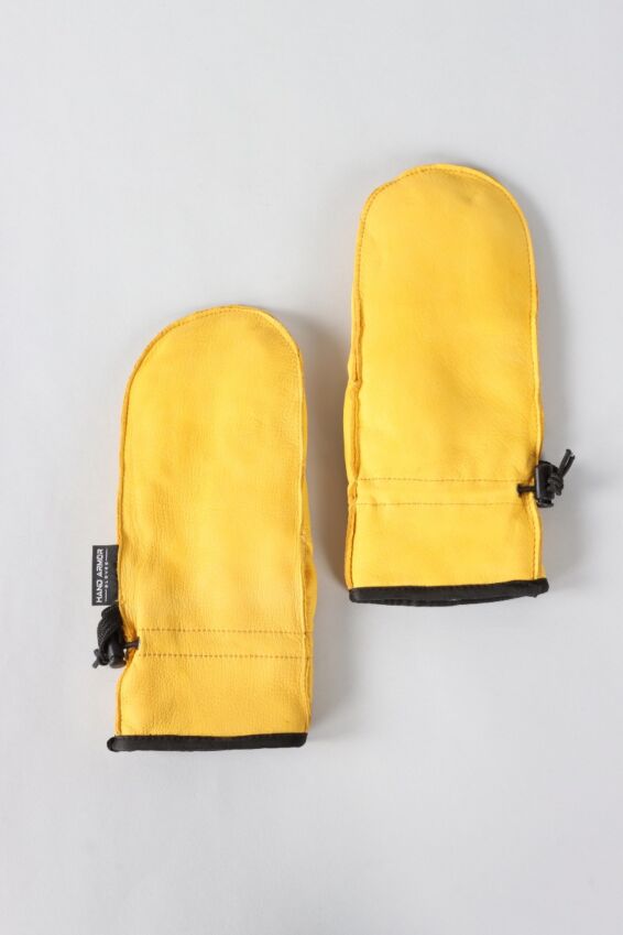 Leather Mitten - Tan