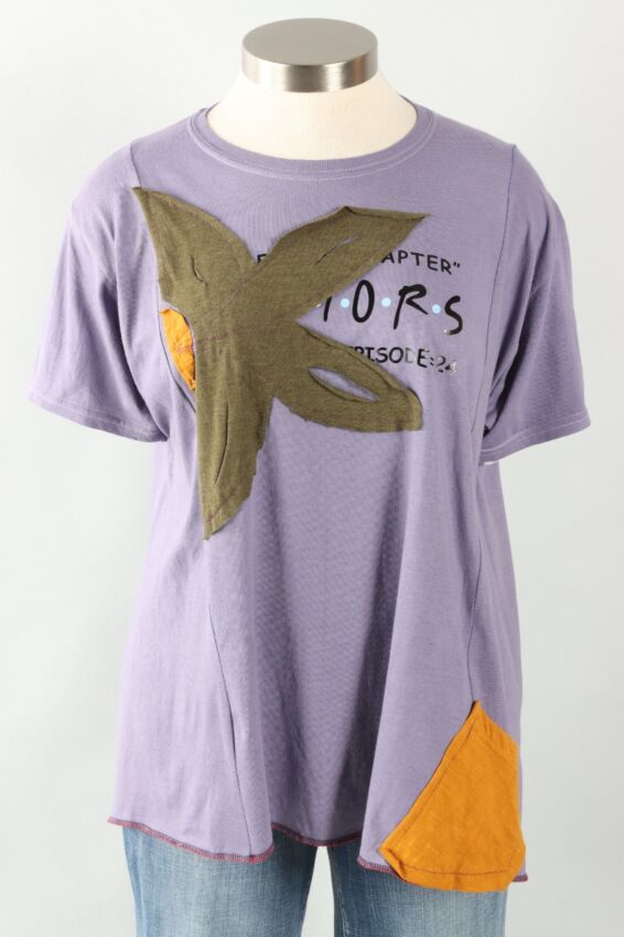One Flower Tee - Lavender #1