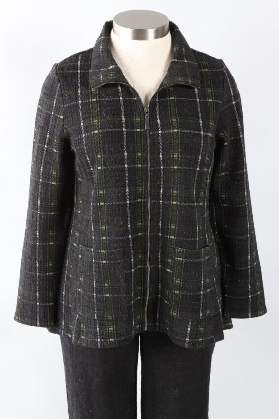 Swing Jacket - Back Plaid