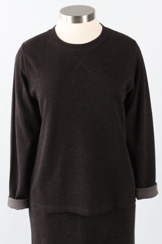 Reversible Basic Tee - Grey/Charcoal