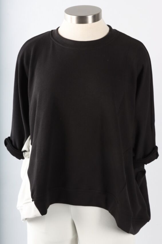 Urban Colorblock Pullover- Ice