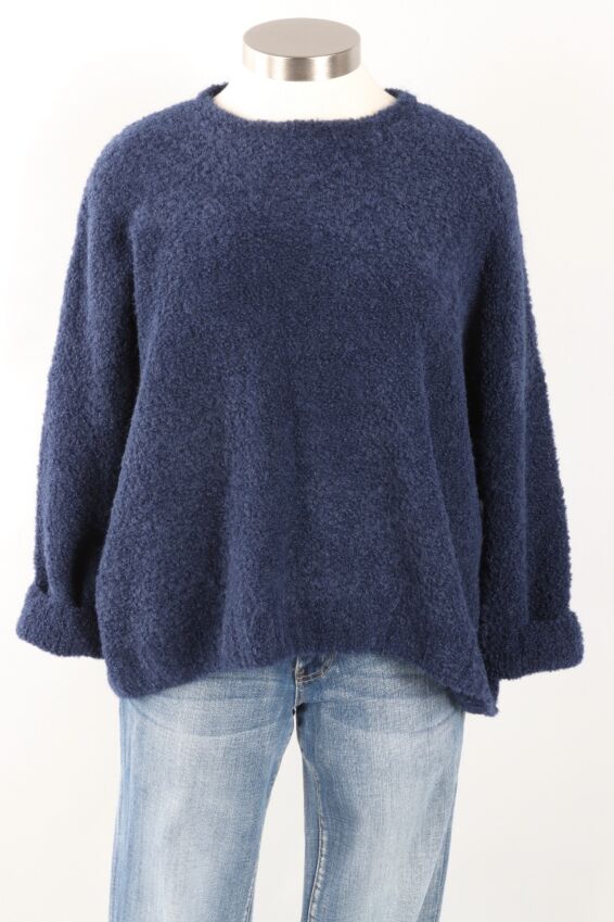 Oversize Claire Sweater - Navy